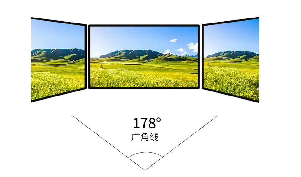 98 英寸 2000 尼特户外广告电视标牌液晶屏阳光下可读 4K 智能液晶显示屏